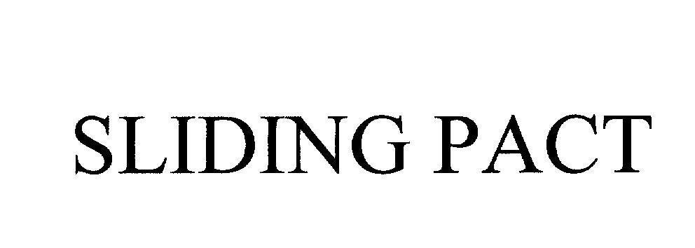 Mẫu nhãn hiệu SLIDING PACT
