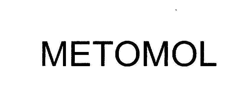 Mẫu nhãn hiệu METOMOL