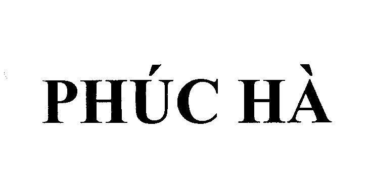 Mẫu nhãn hiệu Phúc Hà