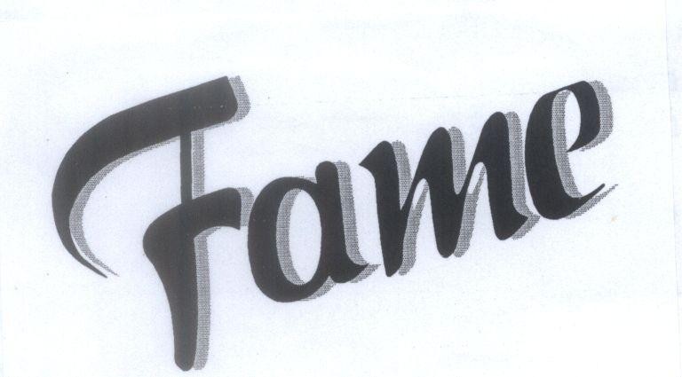 Mẫu nhãn hiệu Fame