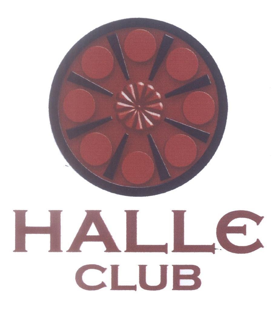 Mẫu nhãn hiệu HALLE CLUB