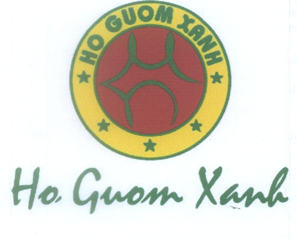 Mẫu nhãn hiệu m n HO GUOM XANH Ho Guom Xanh