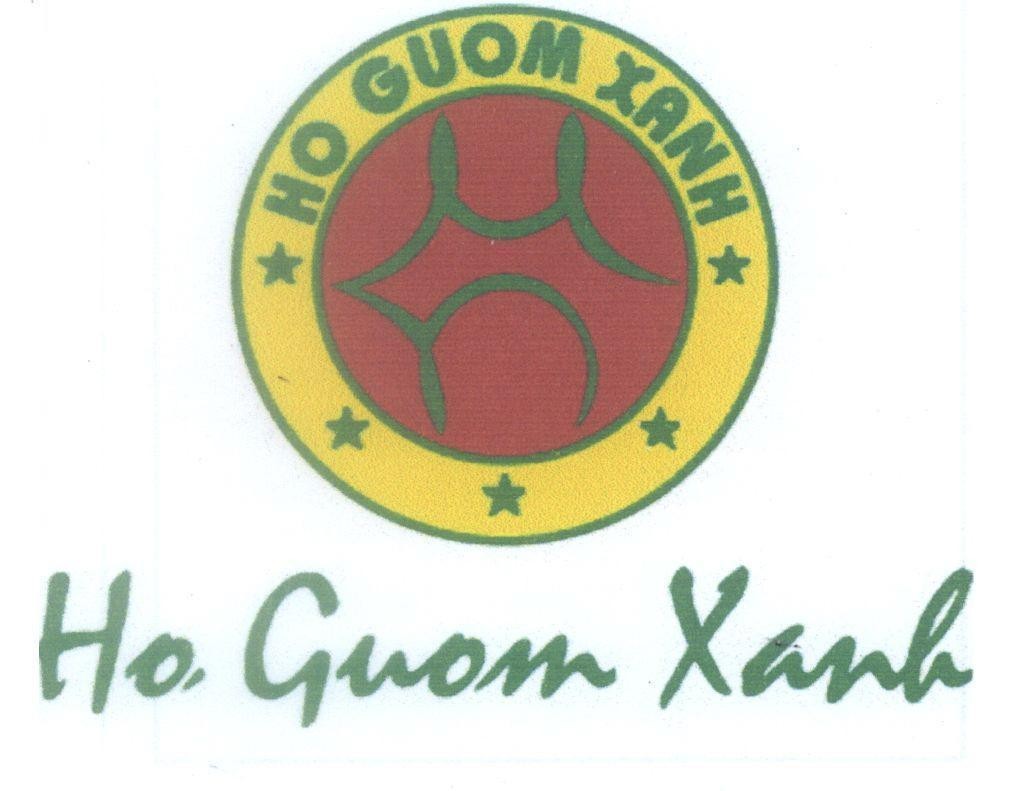 Mẫu nhãn hiệu m n HO GUOM XANH Ho Guom Xanh