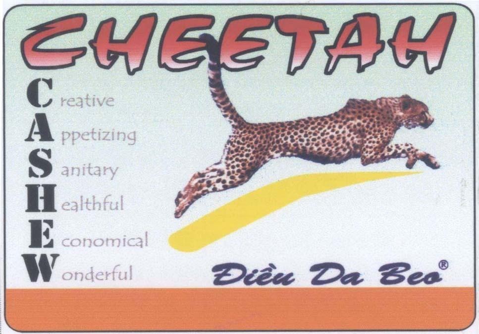 Mẫu nhãn hiệu Cheetah Cashew Creative Appetizing Sanitary Healthful Economical Wonderful Điều da beo