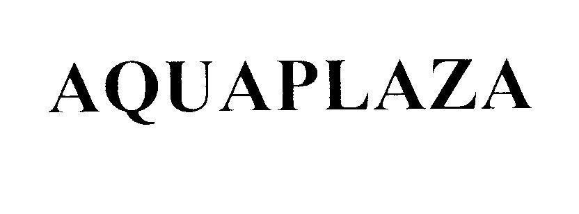 Mẫu nhãn hiệu AQUAPLAZA