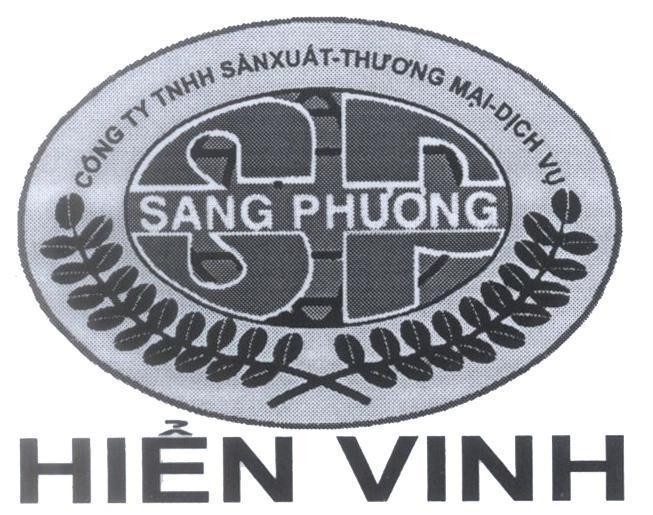 Mẫu nhãn hiệu SP SANG PHƯƠNG Hiển Vinh công ty TNHH sản xuất-thương mại-dịch vụ