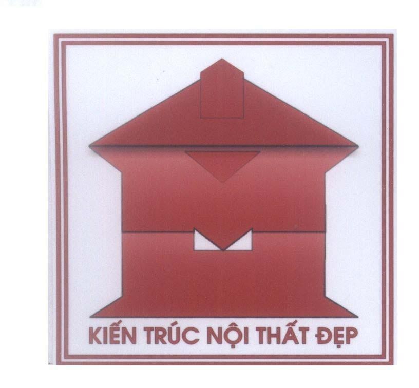 Mẫu nhãn hiệu H V Kiến Trúc Nội Thất Đẹp