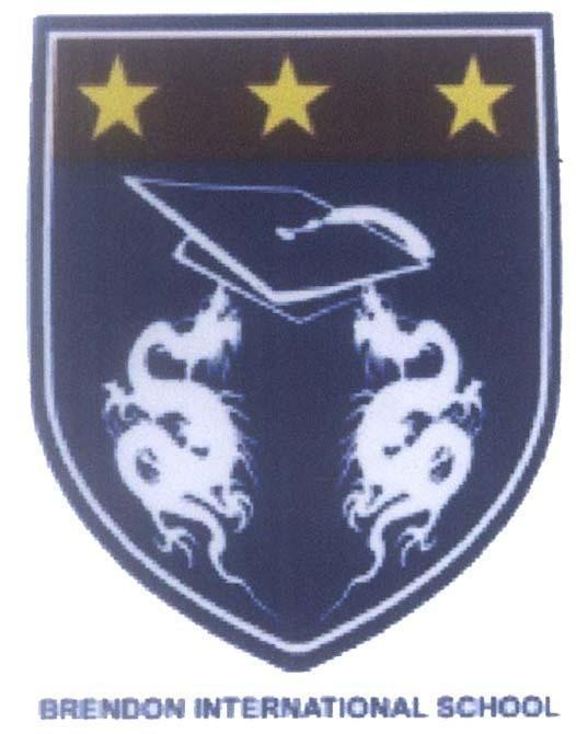 Mẫu nhãn hiệu BRENDON INTERNATIONAL SCHOOL