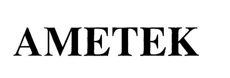 Mẫu nhãn hiệu AMETEK