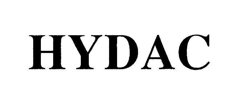 Mẫu nhãn hiệu HYDAC