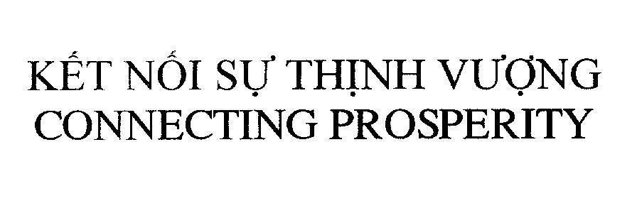 Mẫu nhãn hiệu Kết Nối Sự Thịnh Vượng CONNECTING PROSPERITY