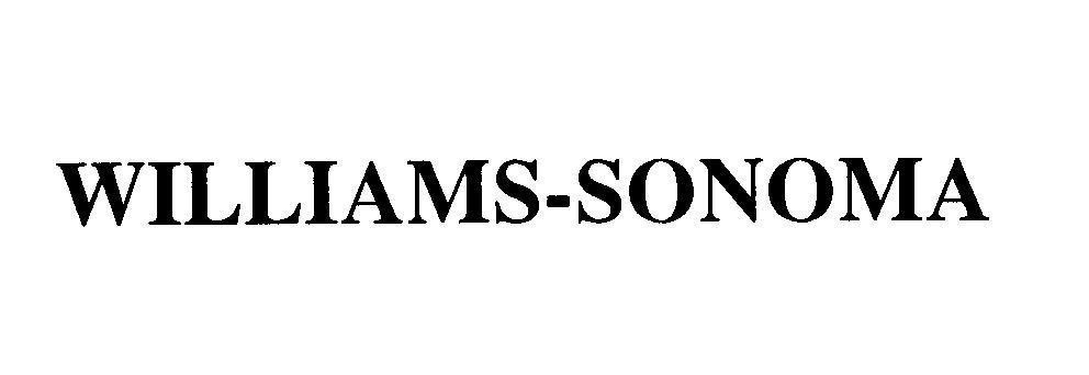 Mẫu nhãn hiệu WILLIAMS-SONOMA
