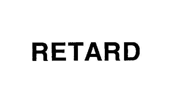 Mẫu nhãn hiệu RETARD