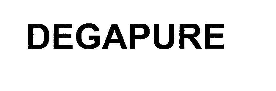 Mẫu nhãn hiệu DEGAPURE