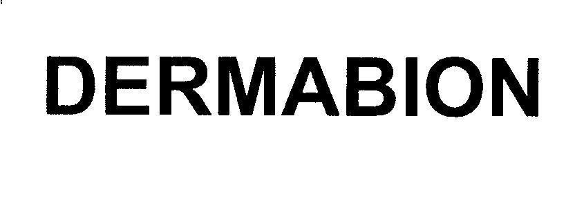 Mẫu nhãn hiệu DERMABION