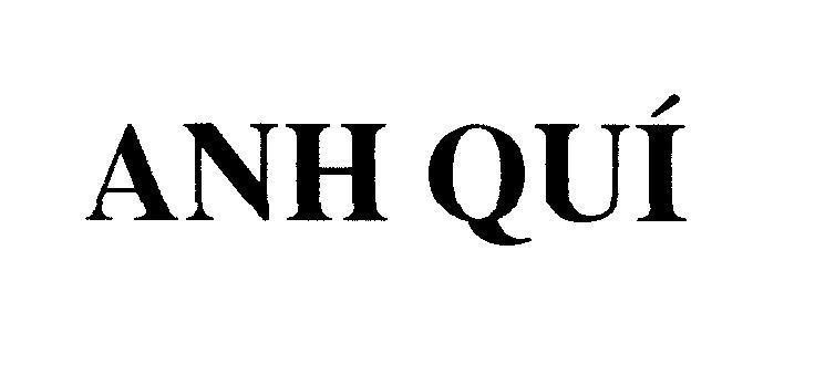 Mẫu nhãn hiệu Anh Quí