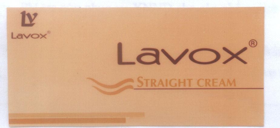 Mẫu nhãn hiệu LV Lavox STRAIGHT CREAM