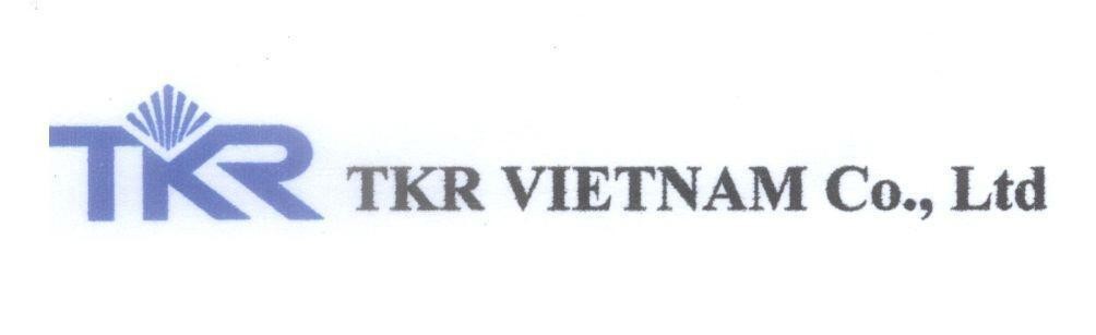 Mẫu nhãn hiệu TKR TKR VIETNAM Co.,Ltd