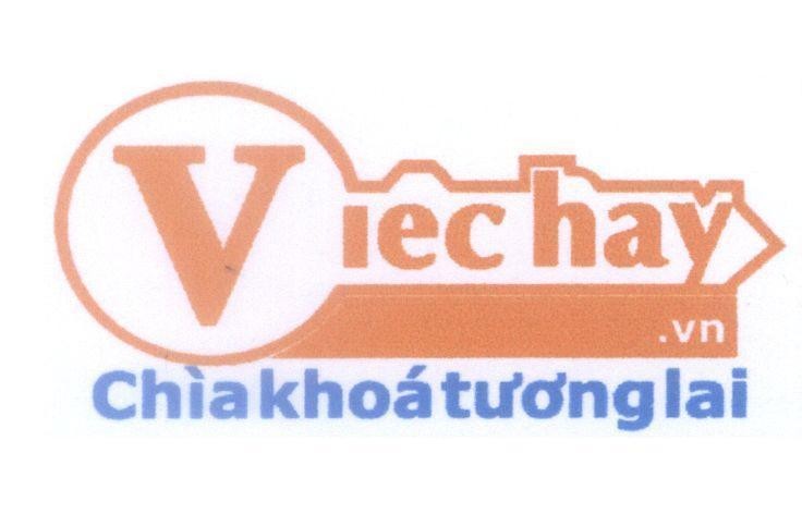 Mẫu nhãn hiệu Viec hay .vn Chìa khoá tương lai