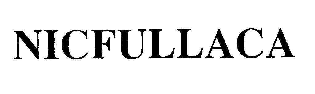 Mẫu nhãn hiệu NICFULLACA