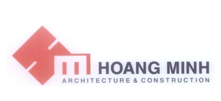 Mẫu nhãn hiệu H m HOANG MINH ARCHITECTURE & CONSTRUCTION