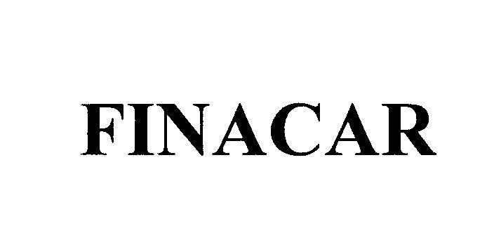 Mẫu nhãn hiệu FINACAR