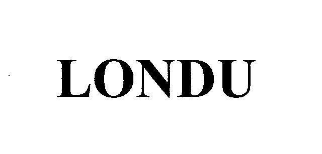 Mẫu nhãn hiệu LONDU