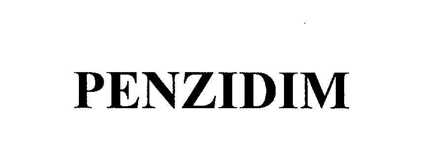 Mẫu nhãn hiệu PENZIDIM