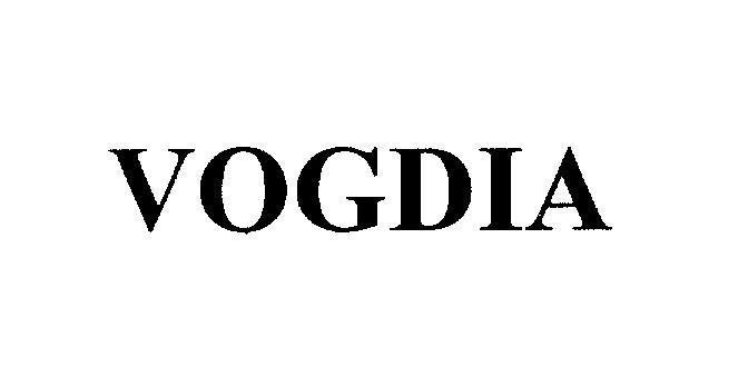 Mẫu nhãn hiệu VOGDIA
