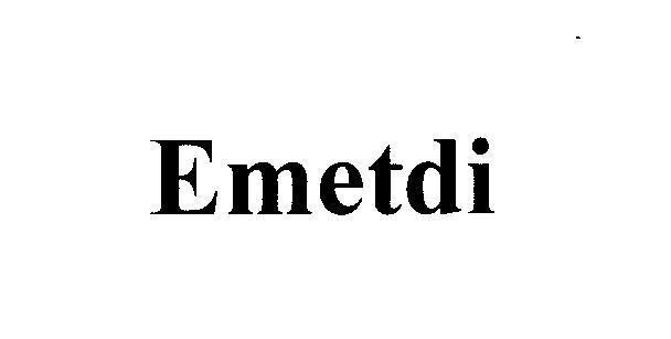 Mẫu nhãn hiệu Emetdi