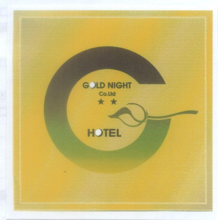 Mẫu nhãn hiệu G GOLD NIGHT Co.Ltd HOTEL