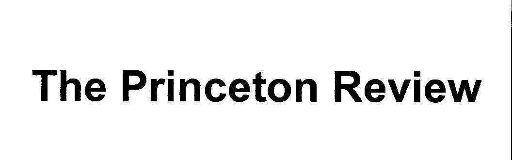 Mẫu nhãn hiệu The Princeton Review