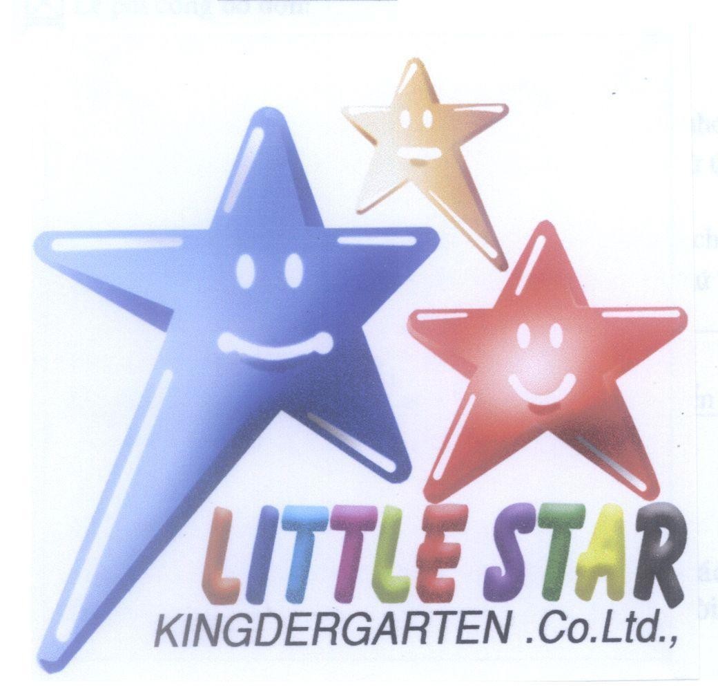 Mẫu nhãn hiệu LITTLE STAR KINGDERGARTEN .Co.LTD.