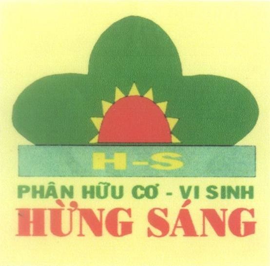 Mẫu nhãn hiệu H S Phân hữu cơ - vi sinh Hừng Sáng