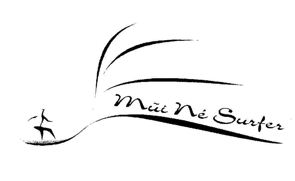 Mẫu nhãn hiệu Mũi Né Surfer