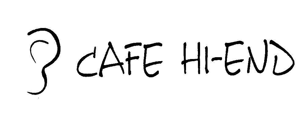 Mẫu nhãn hiệu 3 CAFE HI-END