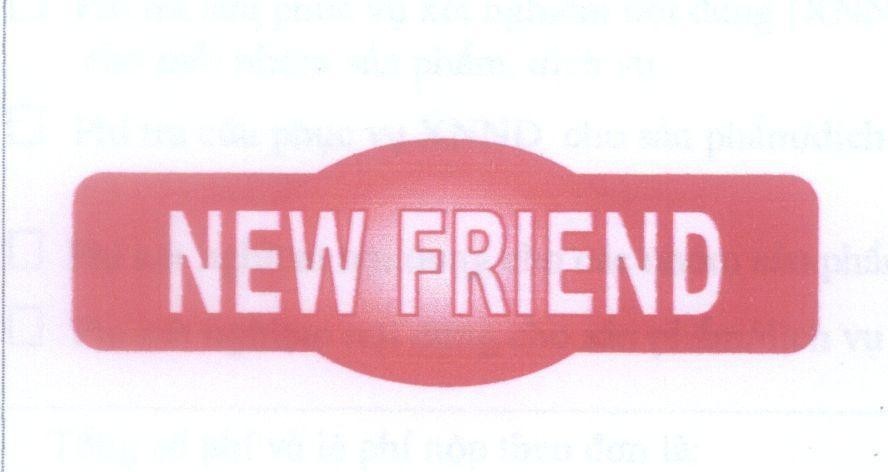 Mẫu nhãn hiệu NEW FRIEND