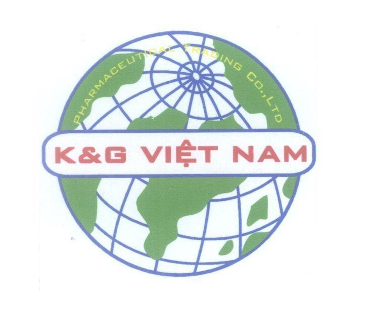 Mẫu nhãn hiệu K&G Việt Nam PHARMACEUTICAL TRADING CO.,LTD