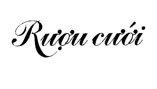 Mẫu nhãn hiệu Rượu cưới