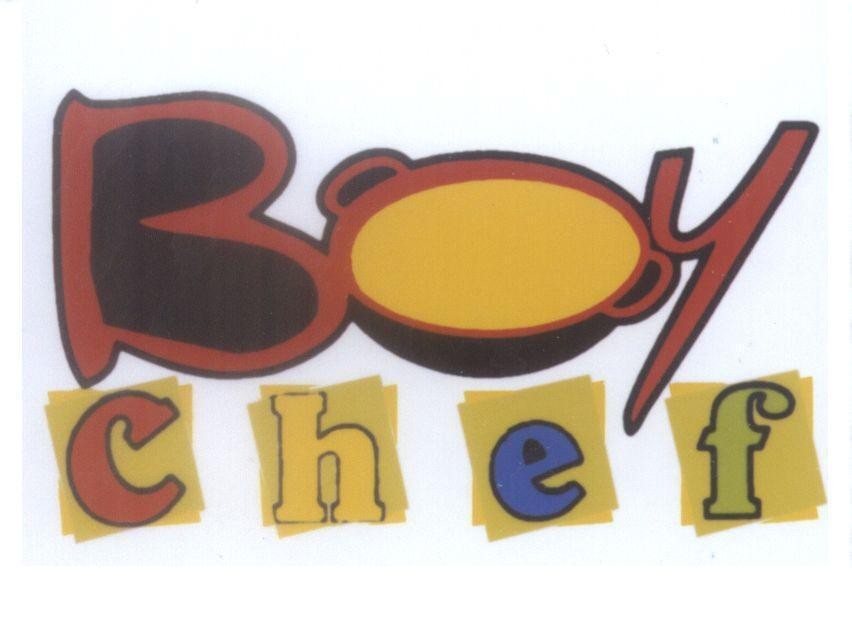 Mẫu nhãn hiệu BOY chef