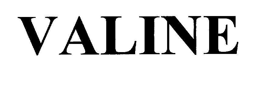 Mẫu nhãn hiệu VALINE