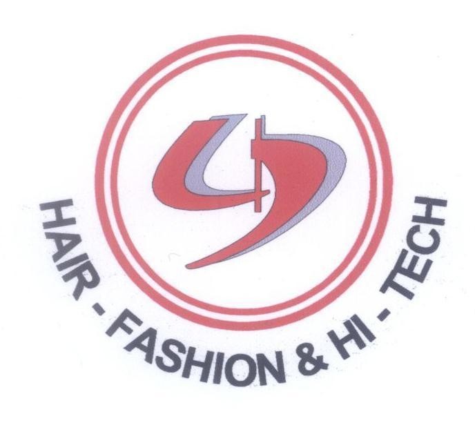 Mẫu nhãn hiệu UD HAIR - FASHION & HI - TECH