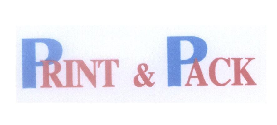 Mẫu nhãn hiệu PRINT & PACK