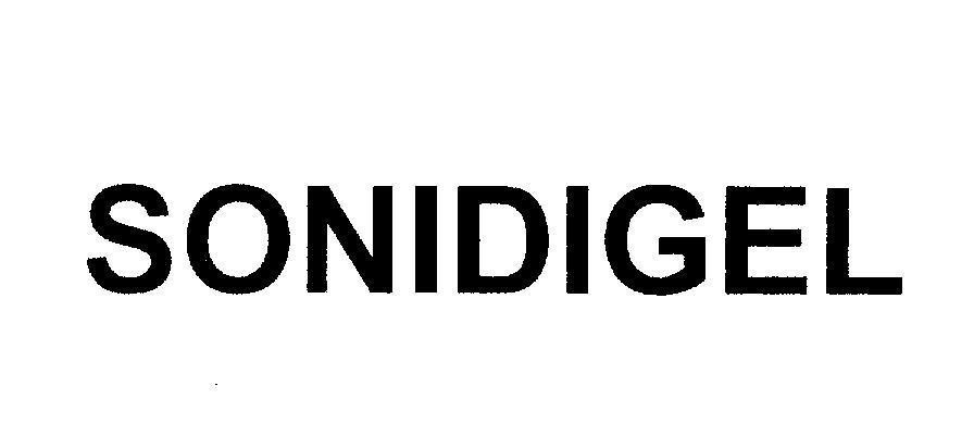 Mẫu nhãn hiệu SONIDIGEL