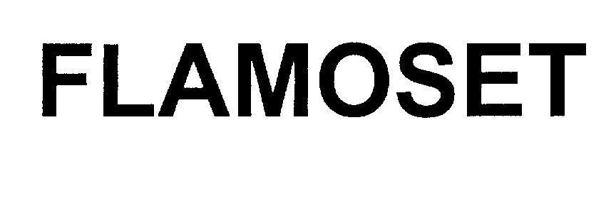 Mẫu nhãn hiệu FLAMOSET