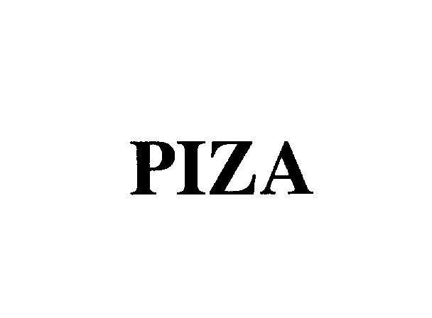 Mẫu nhãn hiệu PIZA