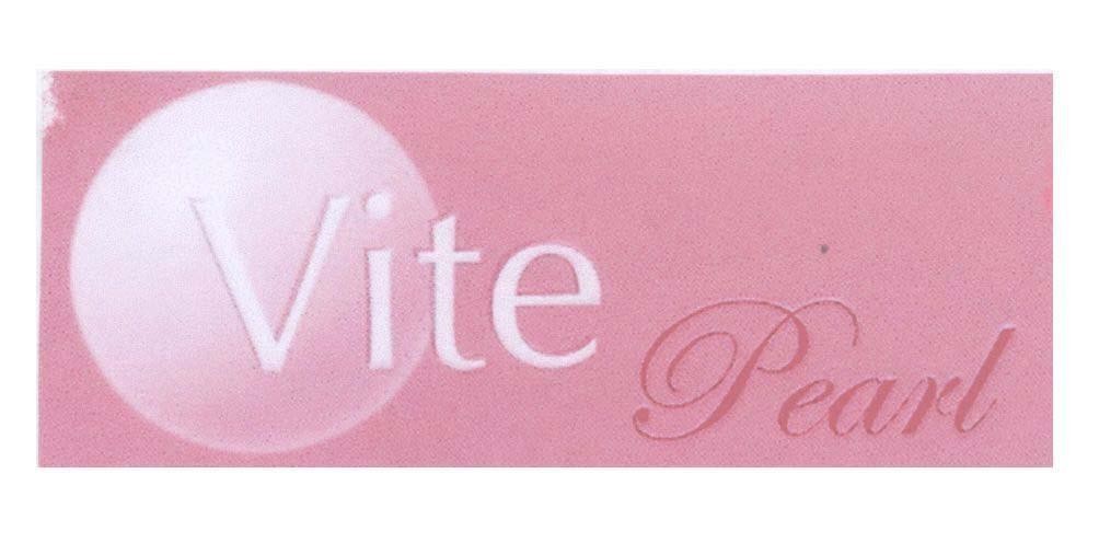 Mẫu nhãn hiệu VITE Pearl
