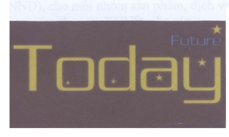 Mẫu nhãn hiệu Today Future