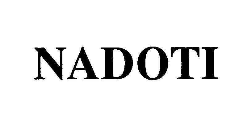 Mẫu nhãn hiệu NADOTI