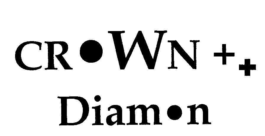Mẫu nhãn hiệu W CROWN + + Diamon